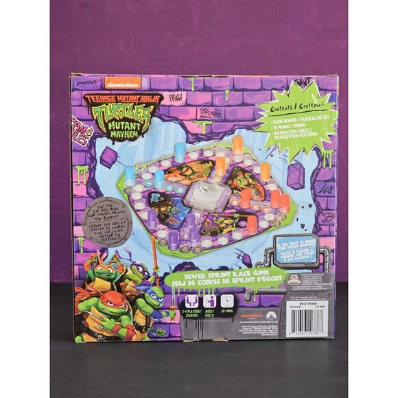 Teenage Mutant Turtle Mutant Mayhem Sewer Sprint Race Game - Picture 5 of 6